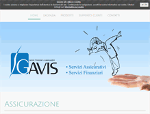 Tablet Screenshot of gavisgroup.com